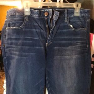 AE super stretch x jegging sz 18